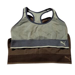 💙 PUMA Exersize Bras - 2 items, both size Large. EUC